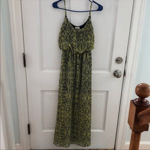 Green Maxi dress